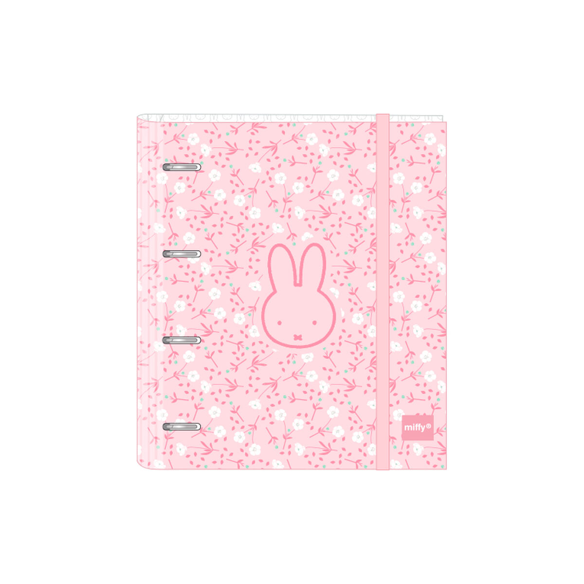 Ringpärm Miffy Flores 27 x 32 x 3.5 cm