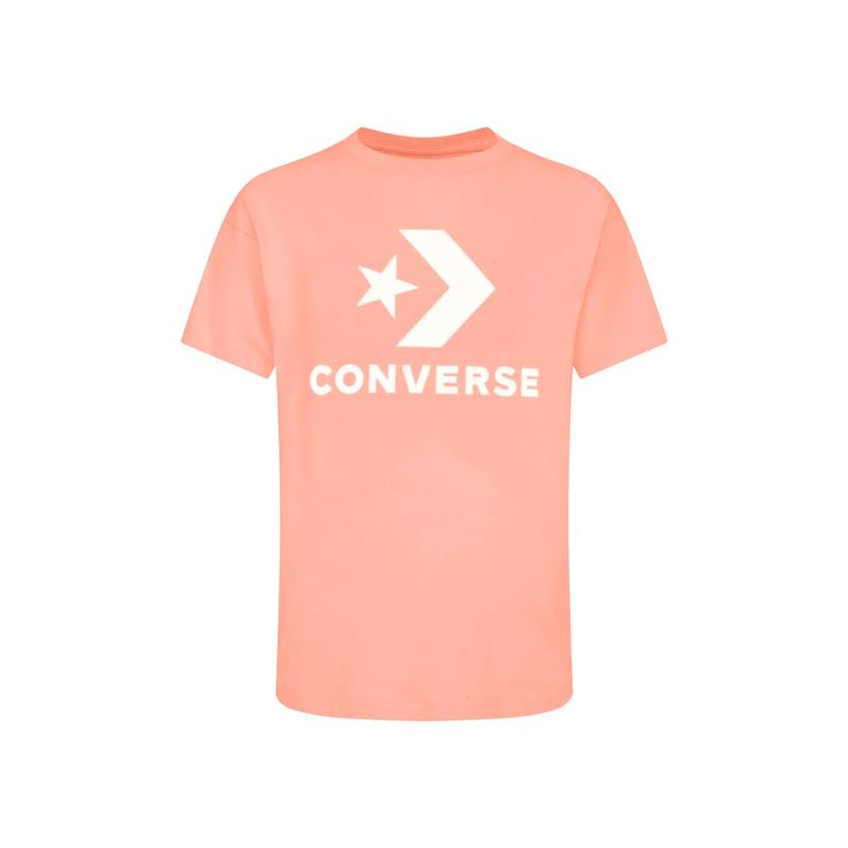 T-shirt med kortärm Herr Converse 10025458-A06 Lax (S)