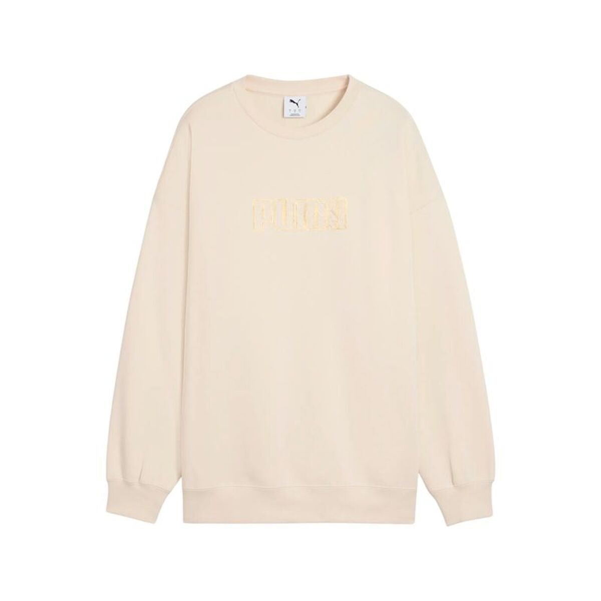 Tröja utan huva Dam Puma Maximal Metallic Beige