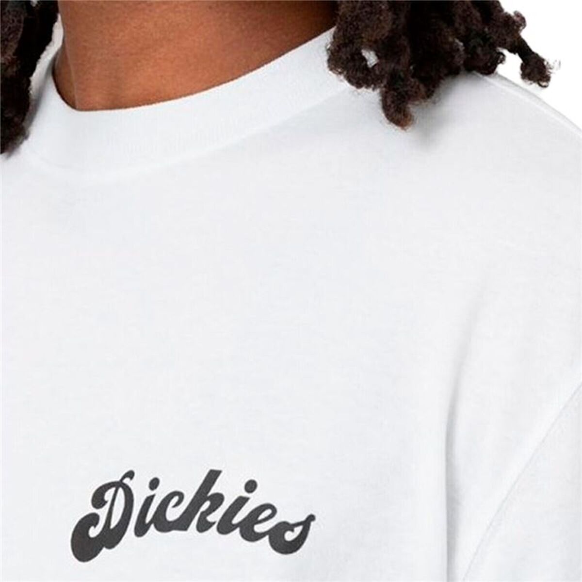 T-shirt med kortärm Herr Dickies DK0A4YJYWHX1 Vit (L) - 2