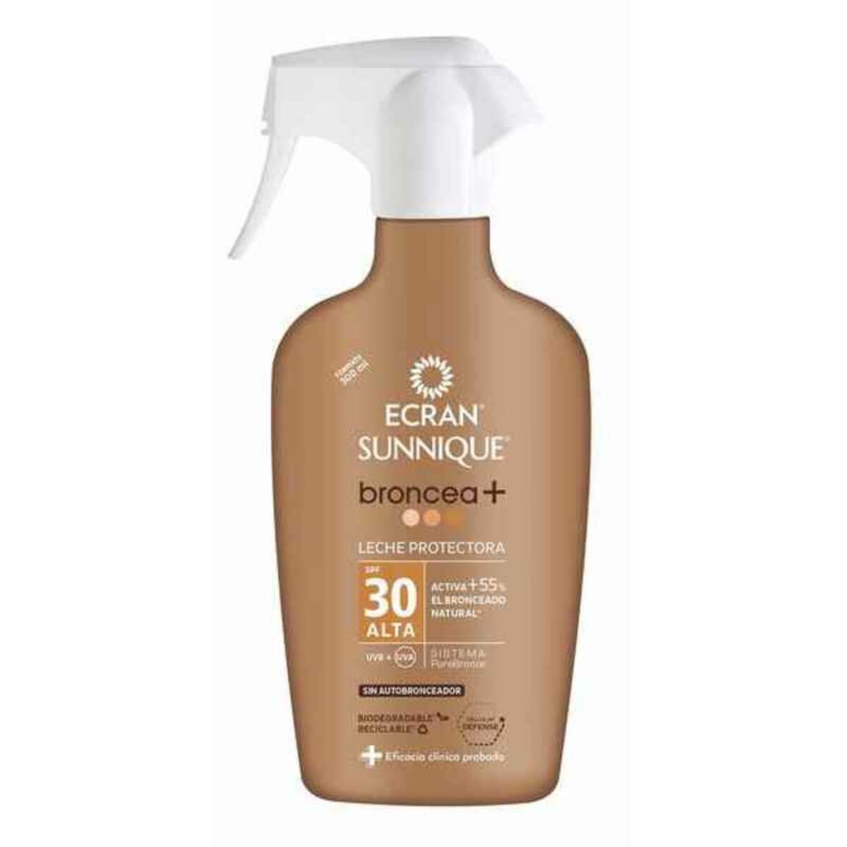 Spray solskydd Ecran 480297 Sunnique 300 ml Spf 30