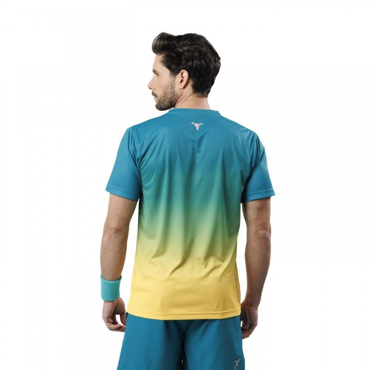 T-shirt med kortärm Herr Drop Shot DT281305-VERDE Himmelsblå (S) - 2
