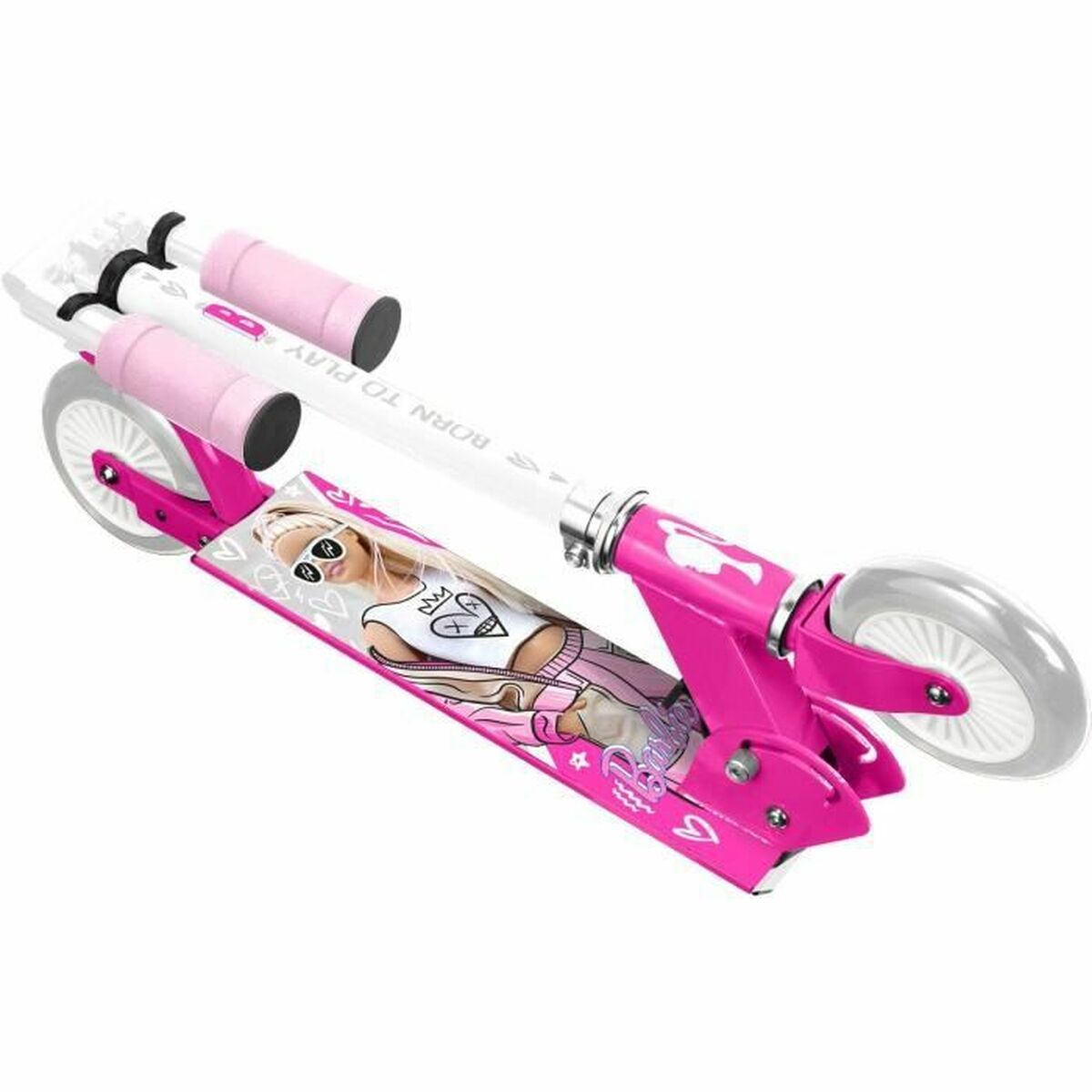 Sparkcykel Barbie Rosa Aluminium - 2