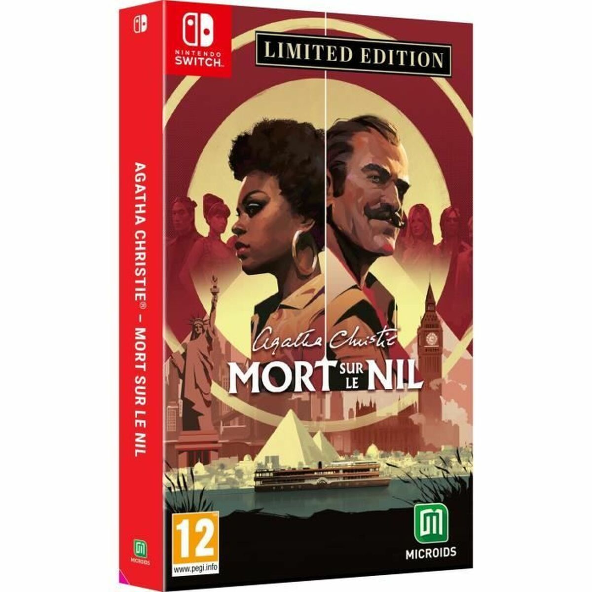 TV-spel för Switch Microids Agatha Christie Mort sur le Nil