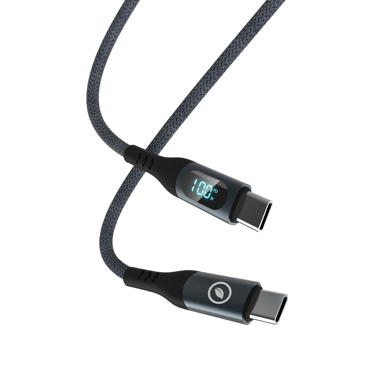USB-C till USB-C Kabel Muvit MC147-R-A Grå
