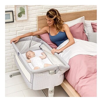 Resesäng för bebis Chicco Next2Me Dream Turkos