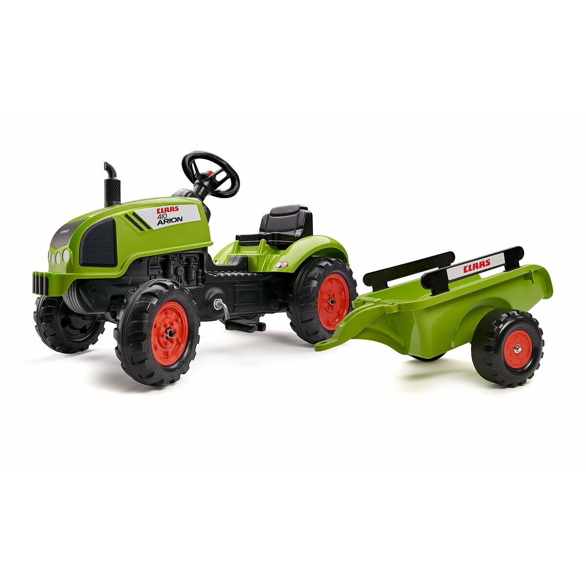Pedaltraktor Falk Claas 410 Arion Grön - 3