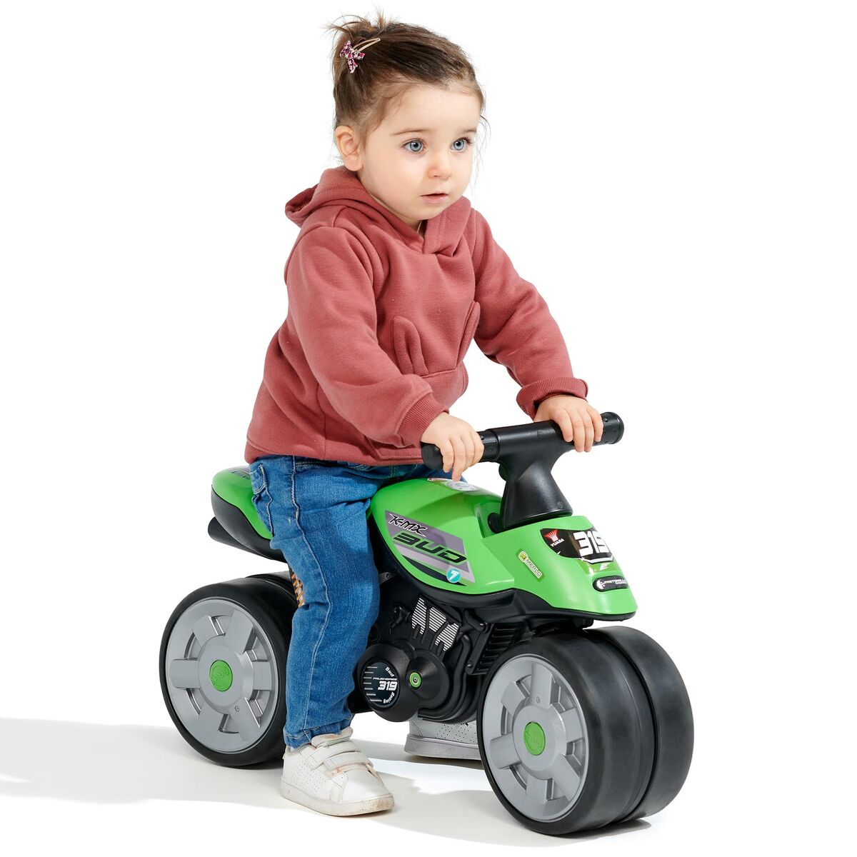 Foten i Golvet Motorcykel Falk Baby Moto Team Bud Racing - 2