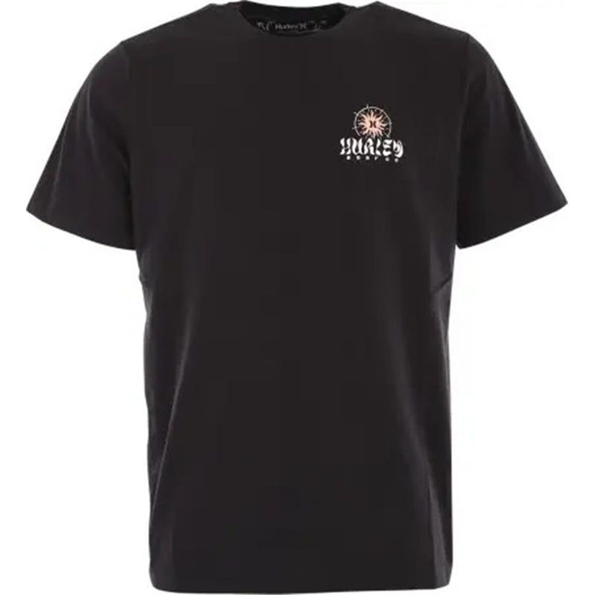 T-shirt med kortärm Herr Hurley MTS0035680-H010 Svart (S)