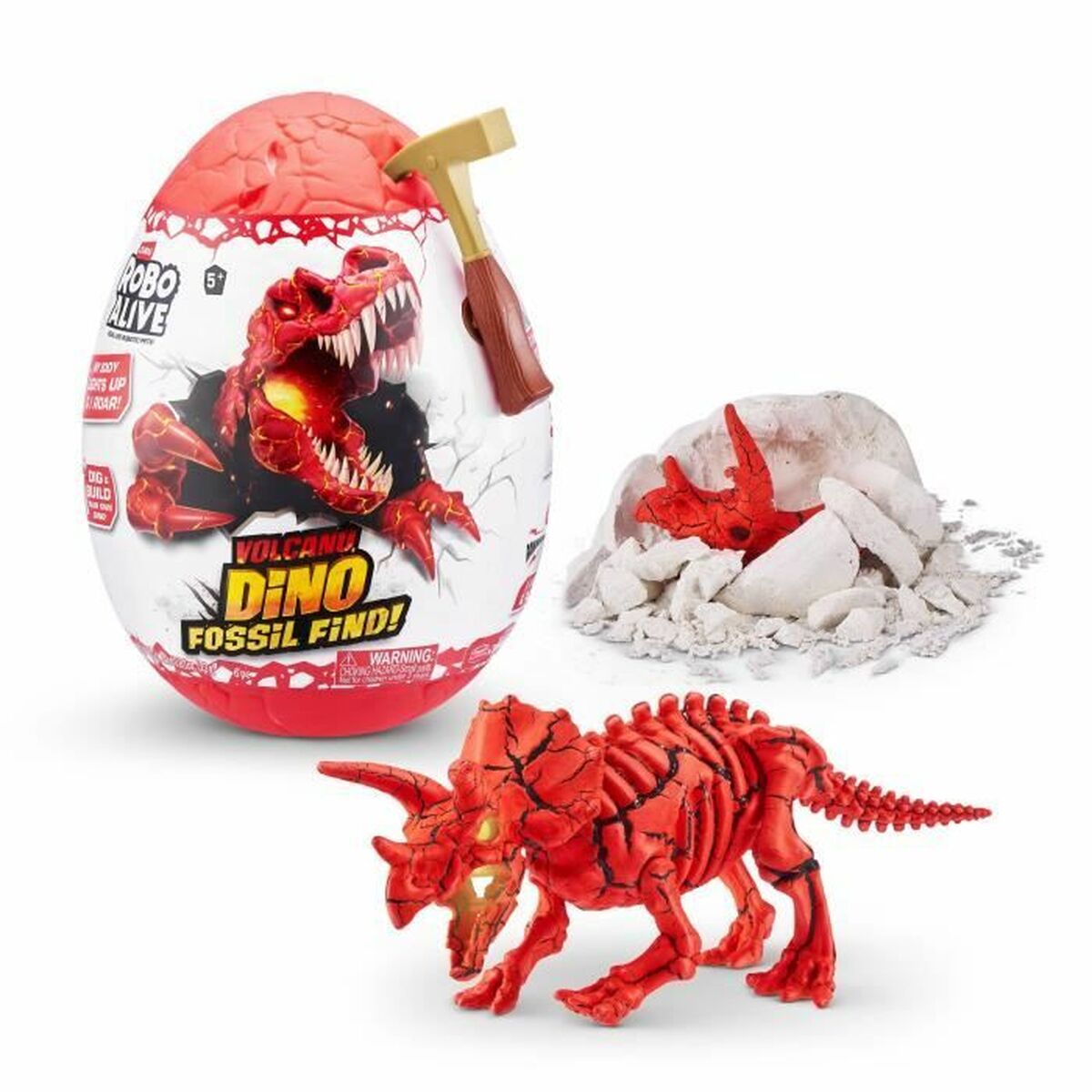 Dinosaurie Zuru ROBO ALIVE Volcano Fossil Find S2 - 3