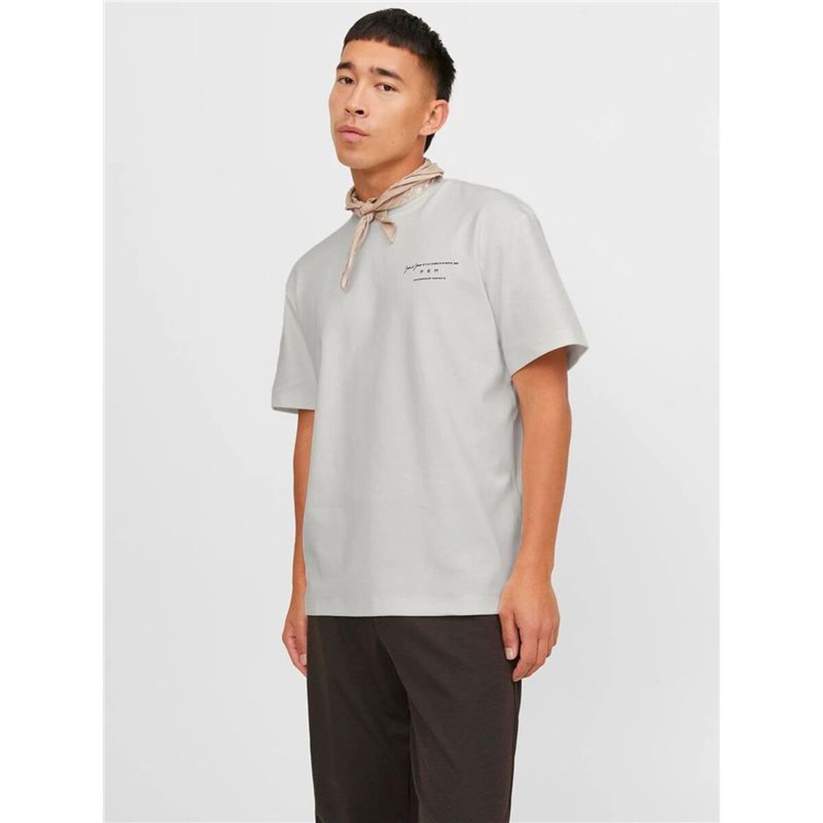 T-shirt med kortärm Herr Jack & Jones 12245400-177707 Vit (M) - 2