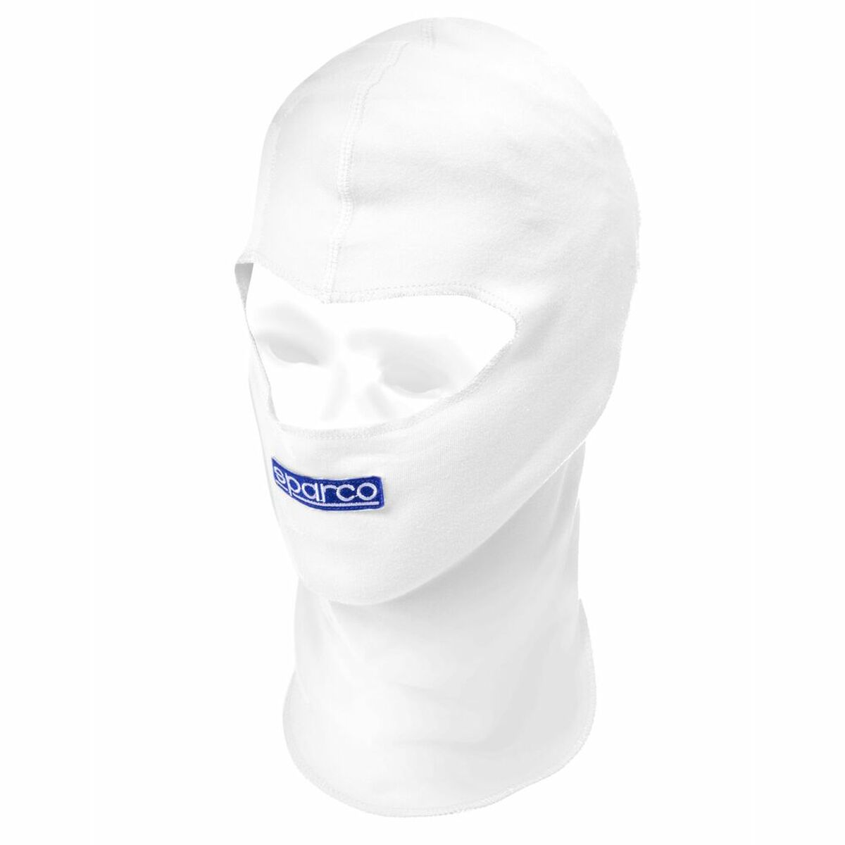 Balaclava Sparco S002201BI M Motorcykel Vit
