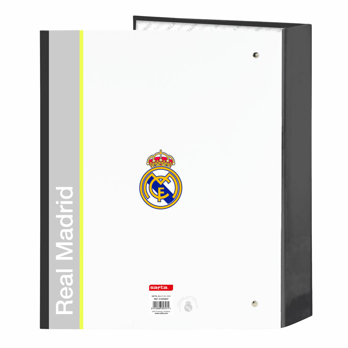 Ringpärm Real Madrid C.F. Vit A4 27 x 33 x 6 cm - 2