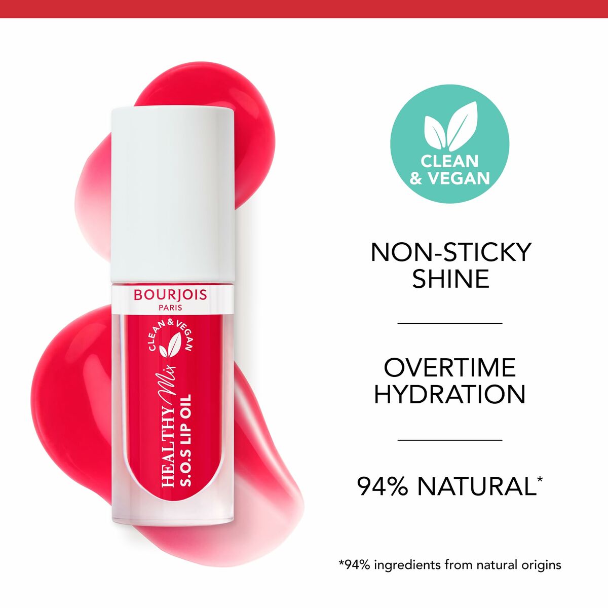 Läppstift Bourjois HEALTHY MIX S.O.S Nº 03-Straw'bisous 4,5 ml - 3