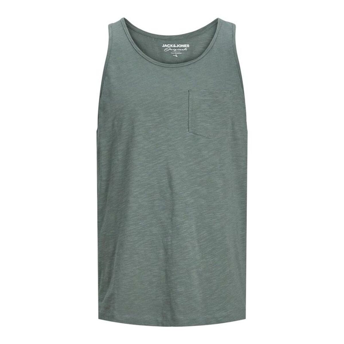 T-shirt med kortärm Herr Jack & Jones 12252180-17-6009 TCX Grön (S)