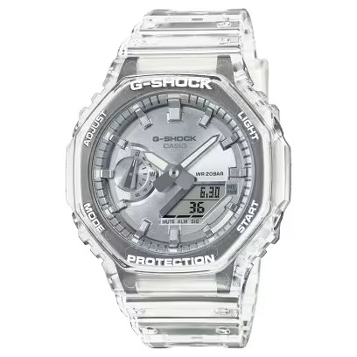 Herrklocka Casio G-Shock BRIGHT METALLIC - SILVER (Ø 44,5 mm)