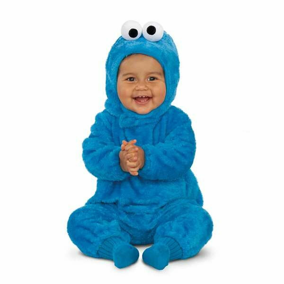Maskeraddräkt bebis My Other Me Cookie Monster - 3