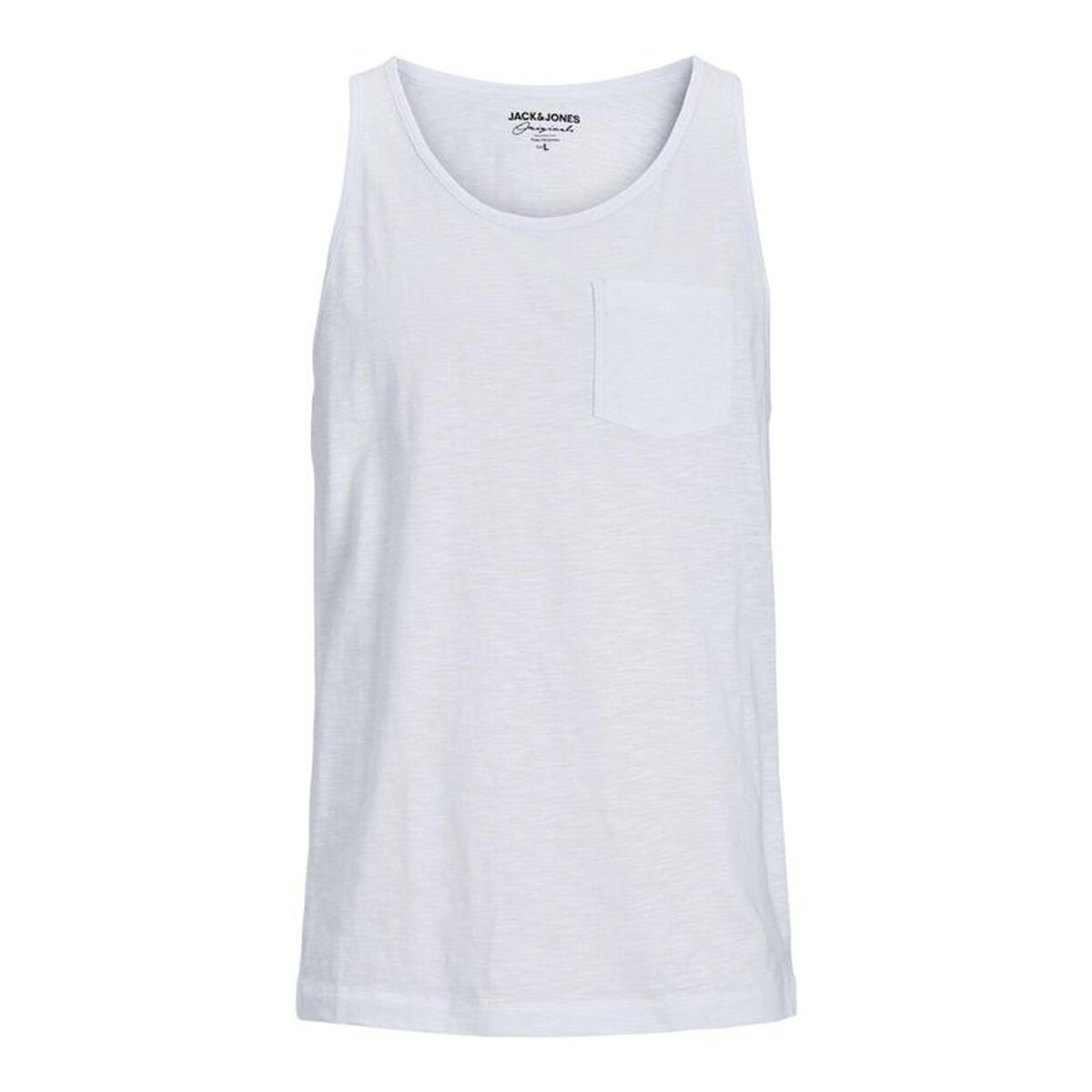 Tanktop, Herr Jack & Jones tampa Slub Vit