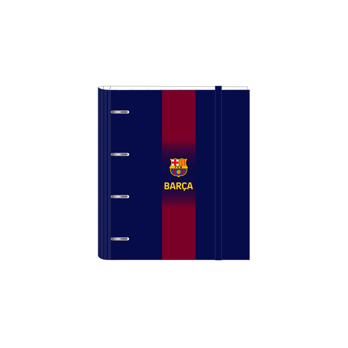 Ringpärm F.C. Barcelona Blå Rödbrun 27 x 32 x 3.5 cm