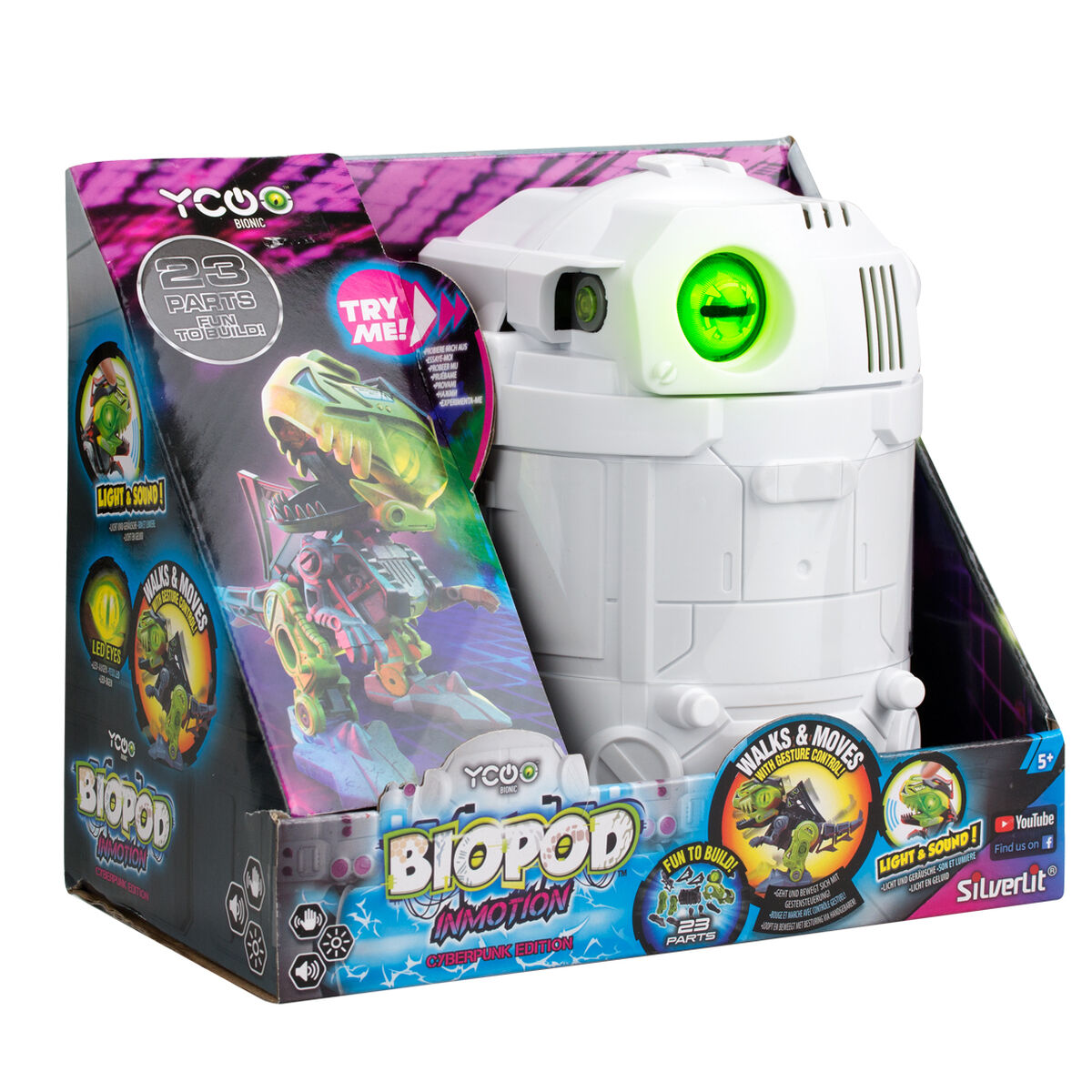 Dinosaurie Silverlit Mega Dino Biopod 25 Delar 22 cm - 2