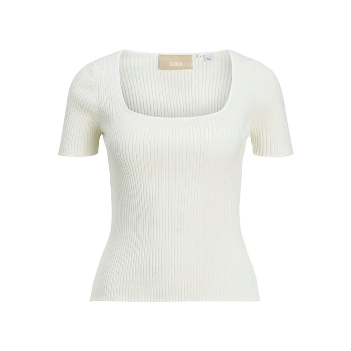 T-shirt med kortärm Dam Jack & Jones 12252768-11-4201 TCX Beige (XS)