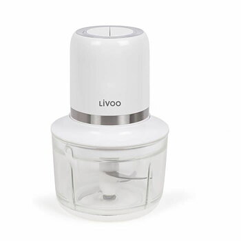 Köttkvarn Livoo Chopper Vit Stål 200 W 1,2 L
