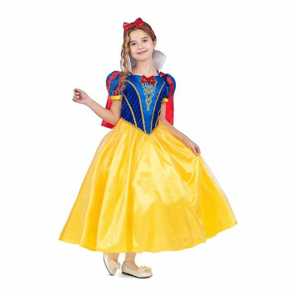 Maskeraddräkt för barn My Other Me Kvinna från skogen Prinsessa 4 Delar - 2
