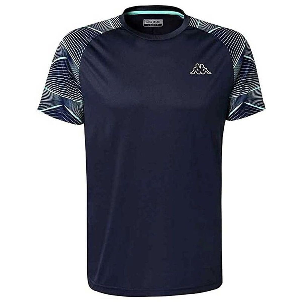 T-shirt med kortärm Herr Kappa 381H1EW-WQ1 Blå (S)
