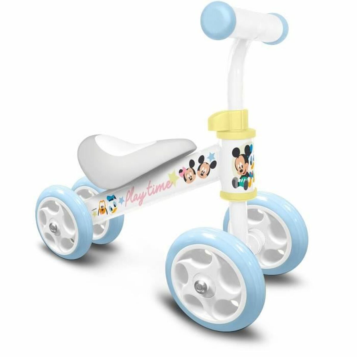 Barncykel Disney Blå/Vit