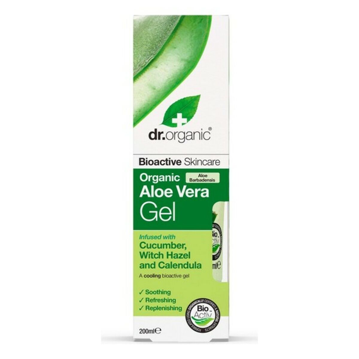 Återfuktande badgel med aloe vera Dr.Organic DR00238 200 ml - 2