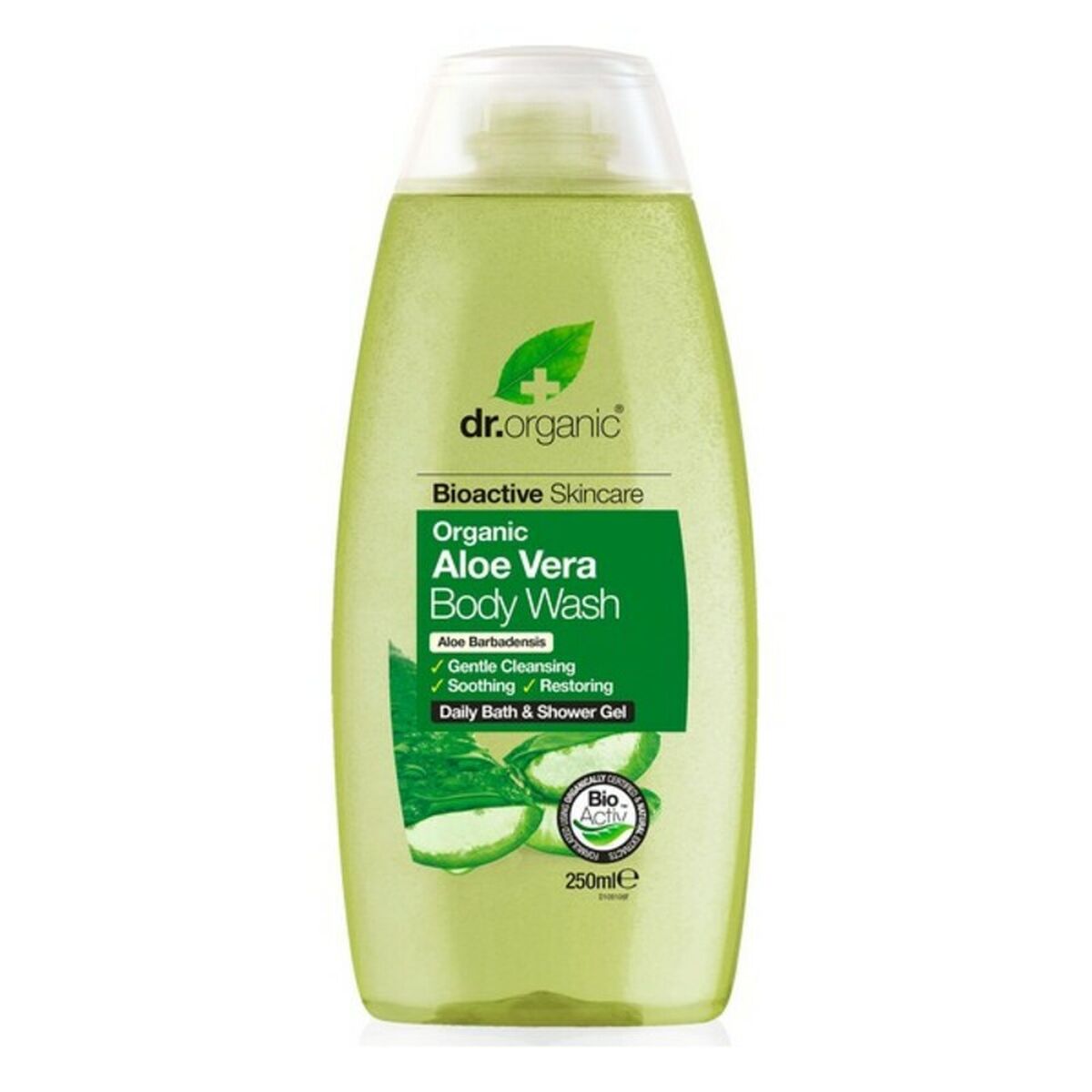 Återfuktande badgel med aloe vera Dr.Organic DR00109 250 ml