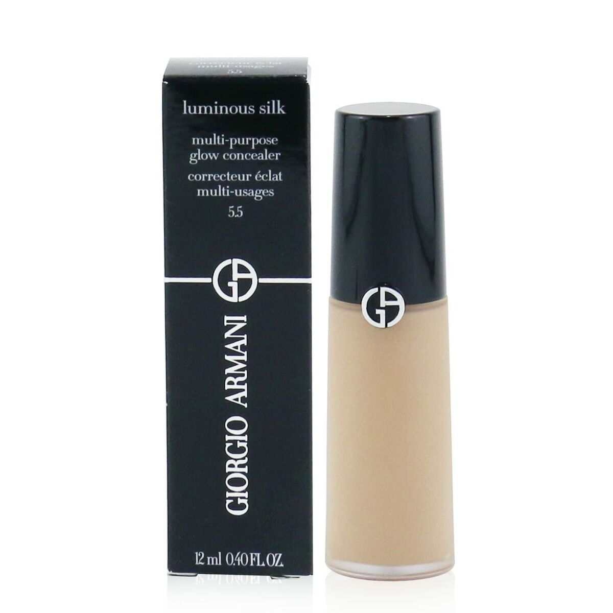 Flytande makeupbas Giorgio Armani Luminous Silk Nº 5.5 12 ml - 2