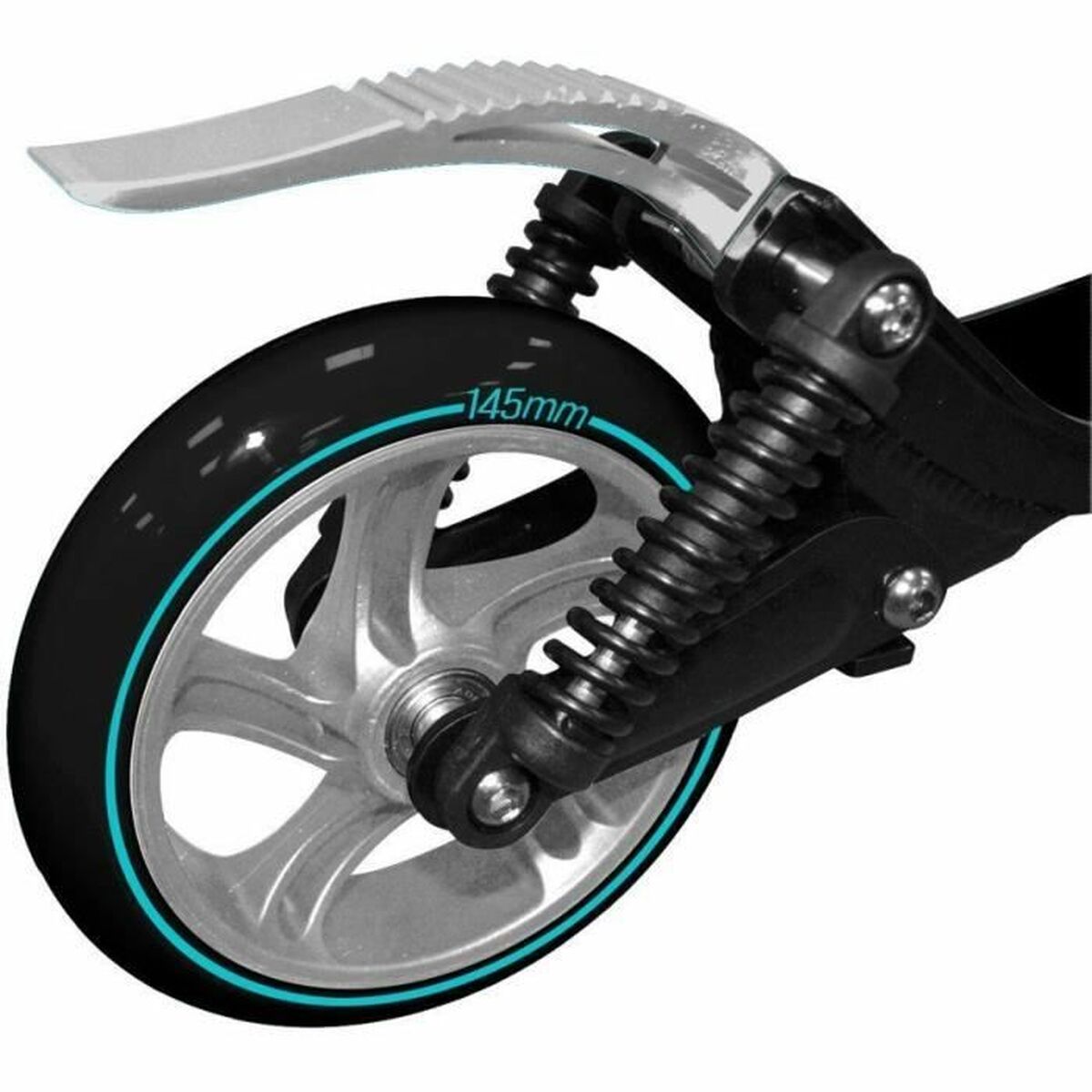 Sparkcykel Stamp Carbone Svart - 2