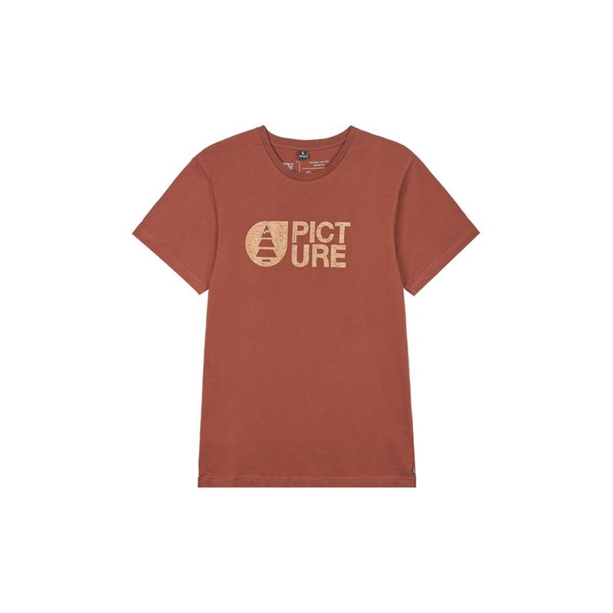 T-shirt med kortärm Herr Picture MTS952.H Brun (M)