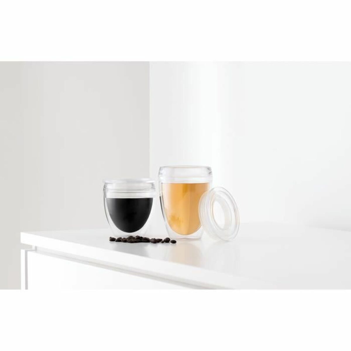 Glasset Bodum Transparent Plast (2 antal) - 3