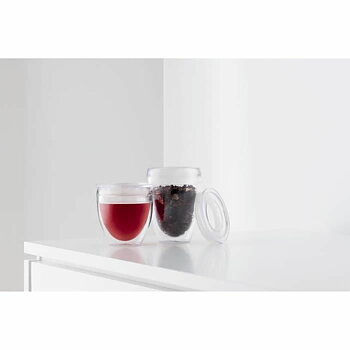 Glasset Bodum Transparent Plast (2 antal)