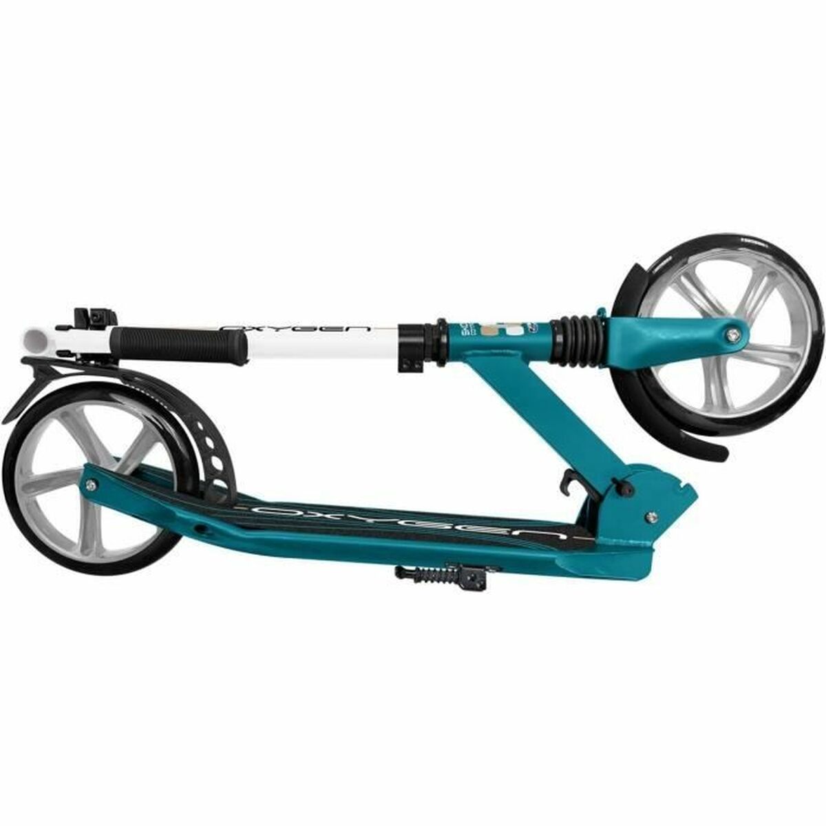 Sparkcykel Stamp Oxygen Svart/Blå Grön - 2
