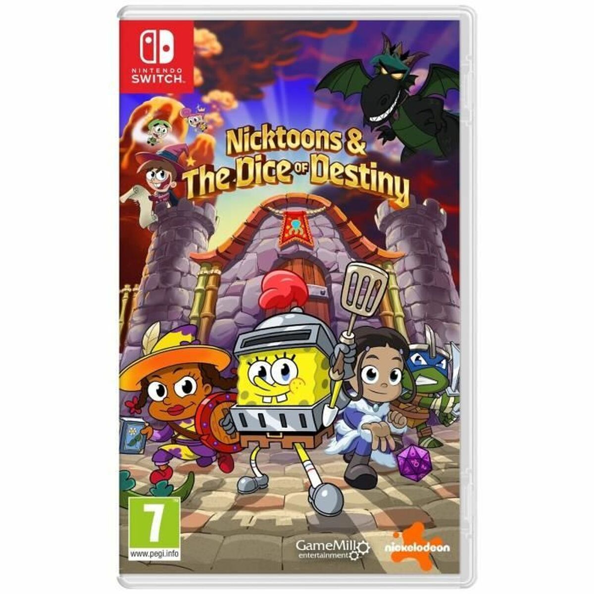 TV-spel för Switch Just For Games Nicktoons & the Dice of Destiny