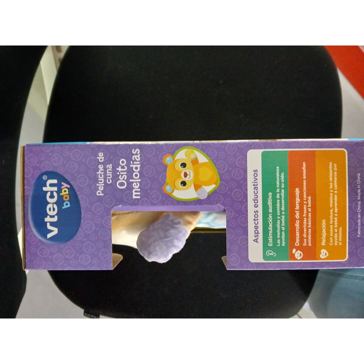 Musikalisk Plyschdocka Vtech Björn 23 x 19 x 8,5 cm - 3