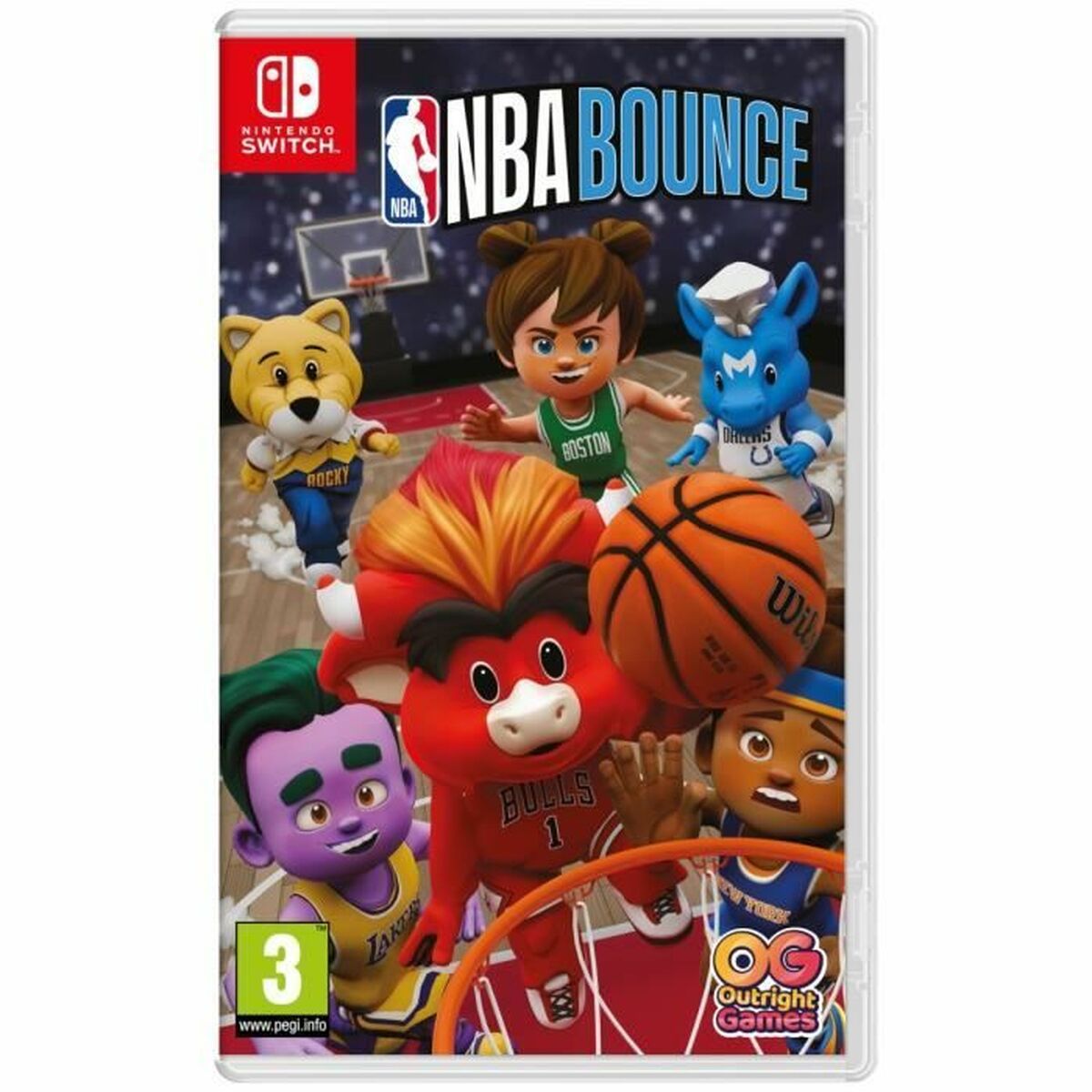 TV-spel för Switch Just For Games NBA Bounce