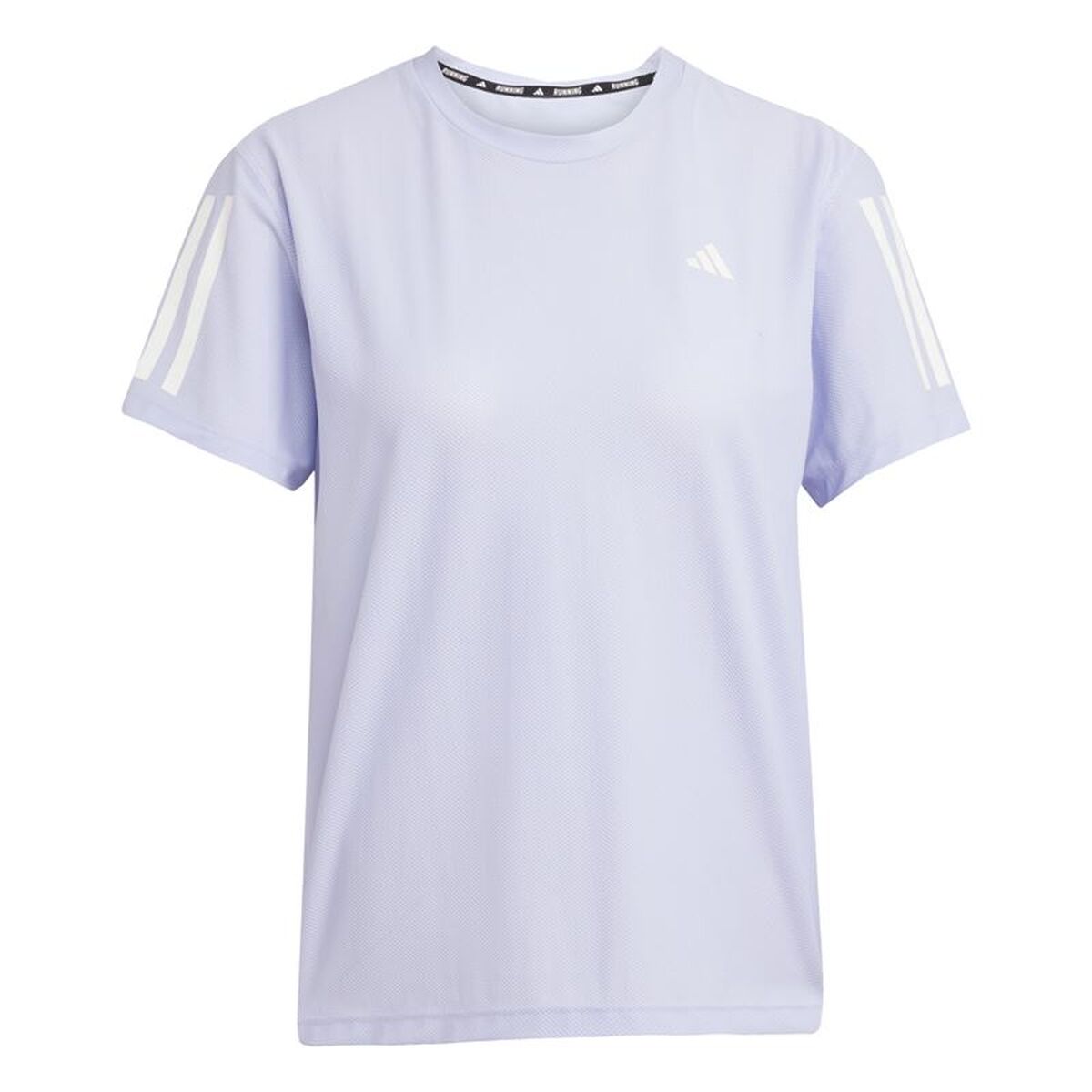 T-shirt med kortärm Dam Adidas Own the Run Lavendel Running