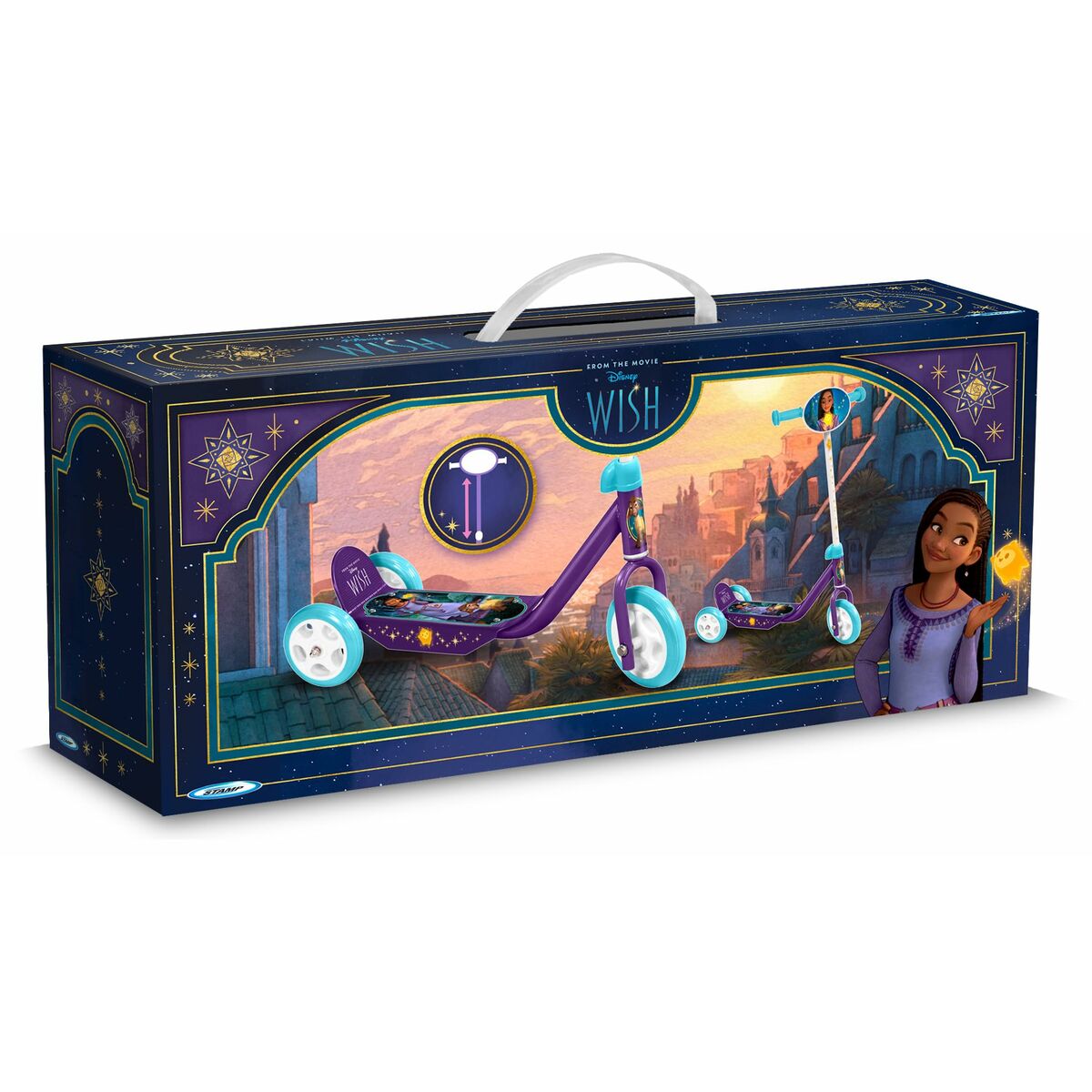Sparkcykel Disney Purpur wish - 2