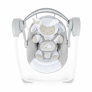 Hängmatta för bebis Ingenuity Cuddle Lamb Kompakt Grå