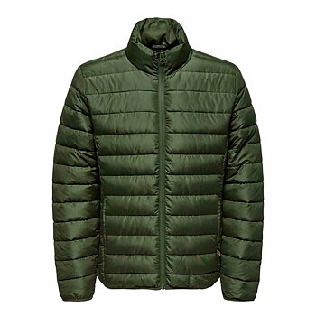 Träningsjacka Herr Only & Sons Onsbrody Quilt Vd Oliv