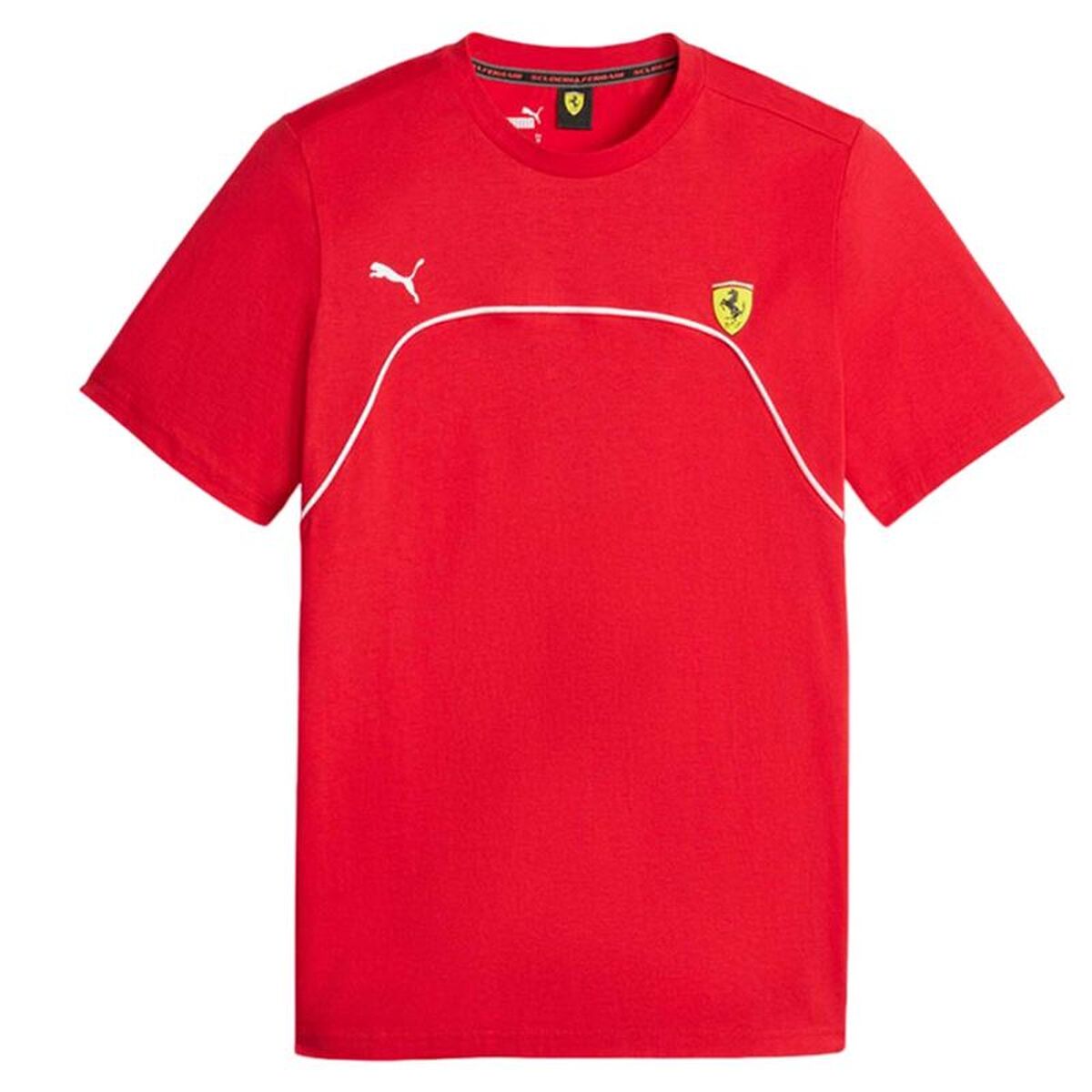 T-shirt med kortärm Herr Puma 620946 02 Röd (M)