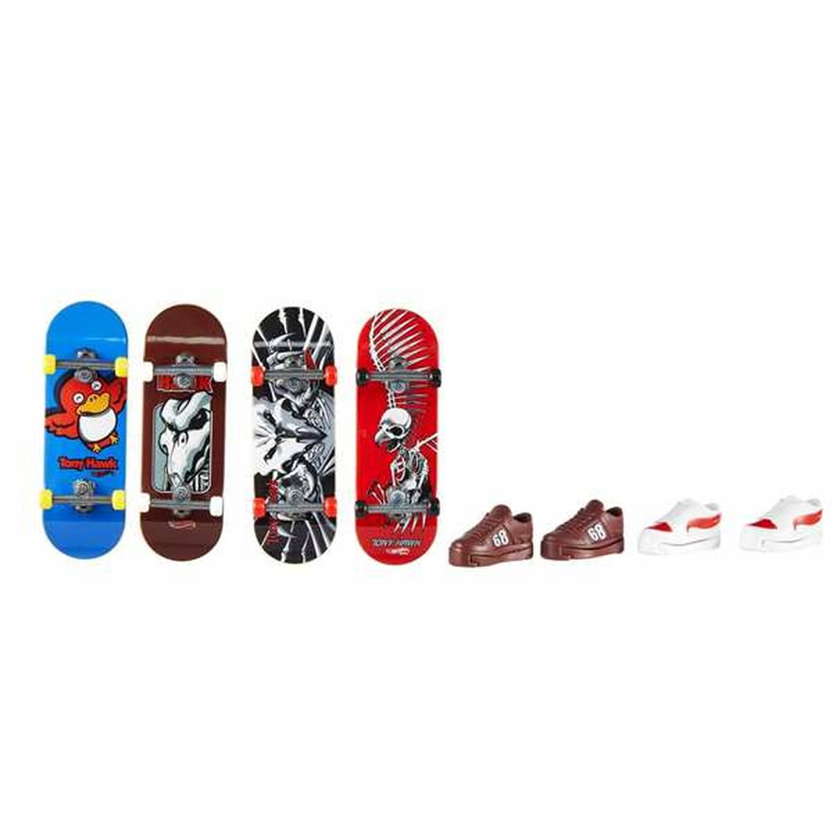 finger skateboard Hot Wheels 8 Delar