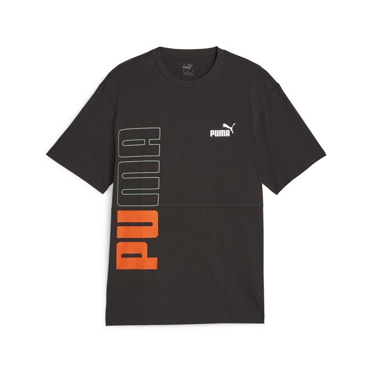 T-shirt med kortärm Herr Puma 675909 74 Svart (M)