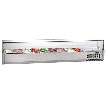 Kyldisplay för 10x GN 1/3, 4 ° C / + 10 ° C
