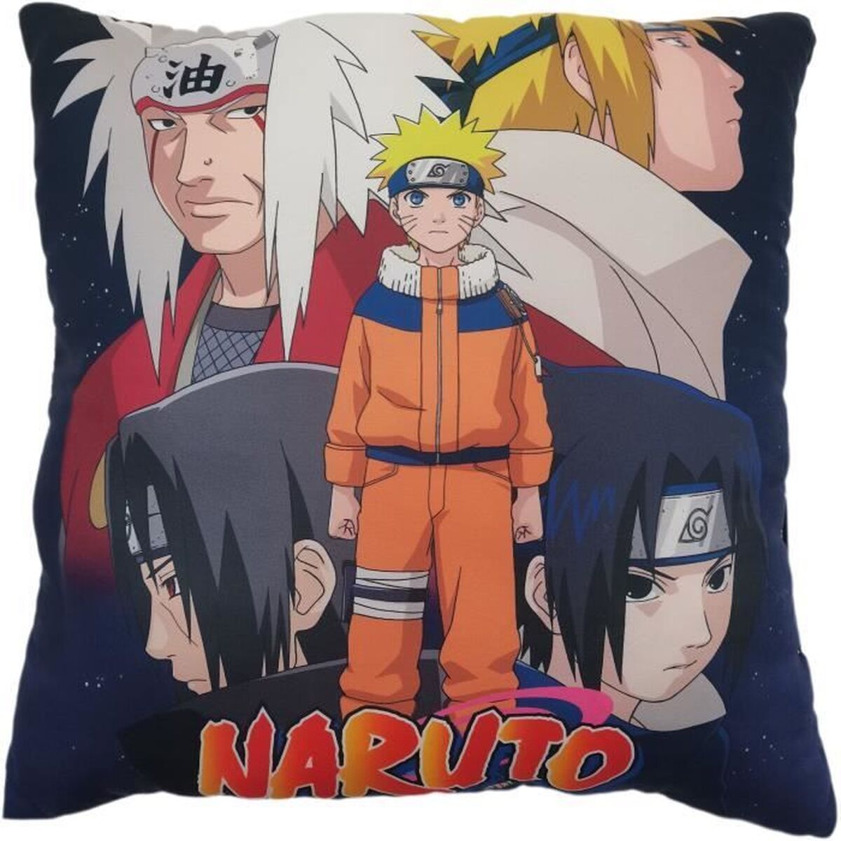 Kudde Naruto Multicolour Polyester Utskriven Barn