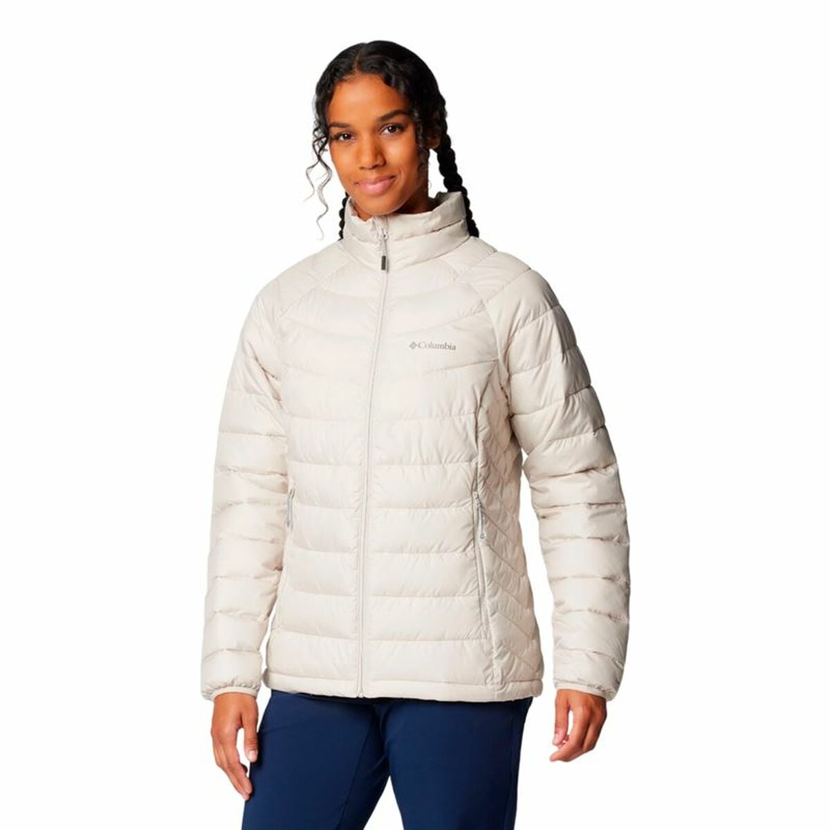 Sportjacka, Dam Columbia Powder Lite™ II Full Zip Vit